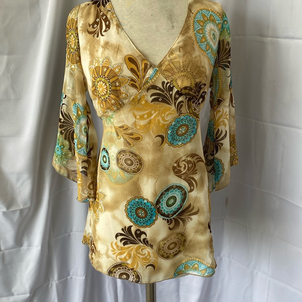 Tummi paisley print top